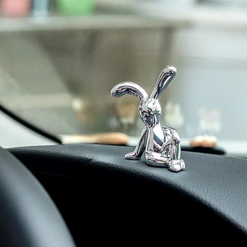 Decoration Voiture - CarToonCharm™ - Argent P - Royumauto